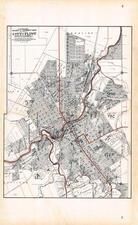 Fleet - Ward and Street Map, Genesee County 1907